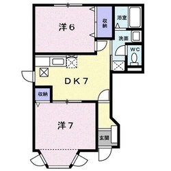 メルベーユ宗方の物件間取画像